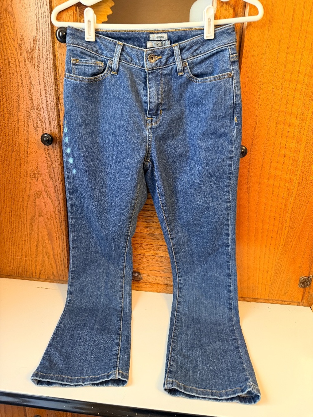 LL Bean Classic Fit bootcut 2P jeans
